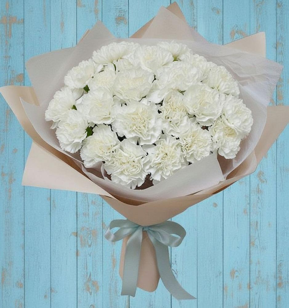 Букет цветов из: Гвоздики в Гусеве