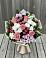 Букет цветов из: Альстромерии, Гвоздики, Розы и Хризантемы в Гусеве