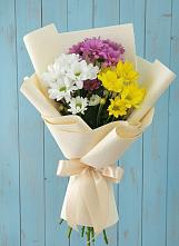 Букет цветов из:  Хризантемы #REPLACE_PRED# Гусеве