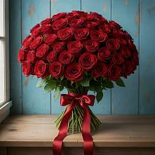 Букет Красные розы Блэк Меджик в Гусеве