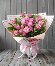 Букет Розовый кустик #REPLACE_PRED# Гусеве