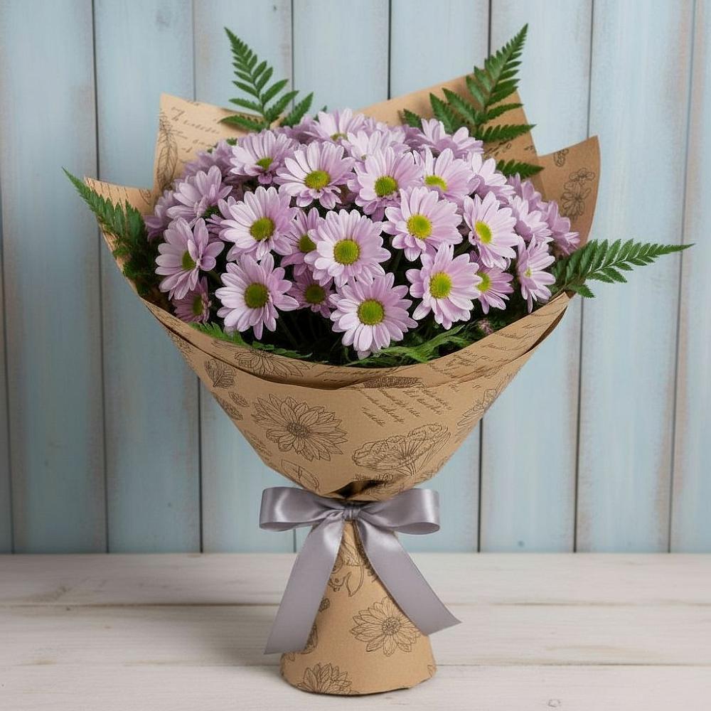 Букет цветов из: Хризантемы в Гусеве
