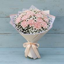 Букет цветов из:  Гвоздики #REPLACE_PRED# Гусеве