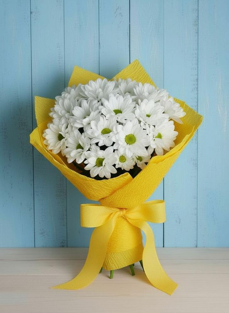Букет цветов из: Хризантемы в Гусеве