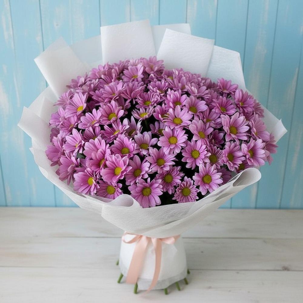 Букет цветов из: Хризантемы в Гусеве