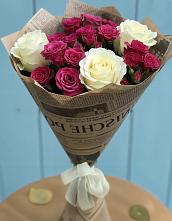 Букет цветов из:  Розы #REPLACE_PRED# Гусеве