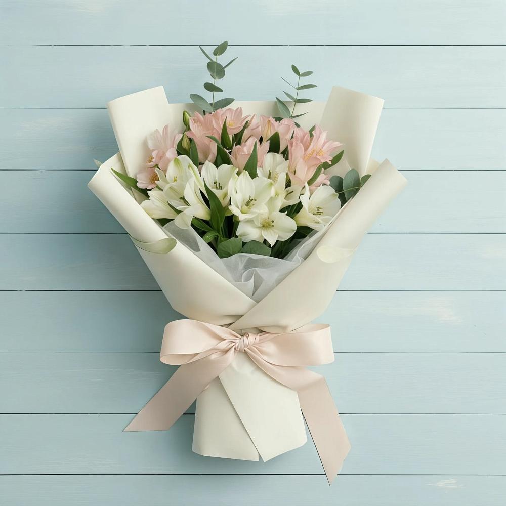 Букет цветов из: Альстромерии в Гусеве