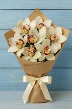 Букет цветов из:  Орхидеи и Розы в Гусеве